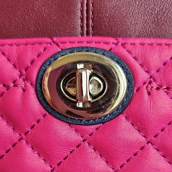 Coach 2013 Park Quilted Color Block Carrie Bag - Picture 3 of 16